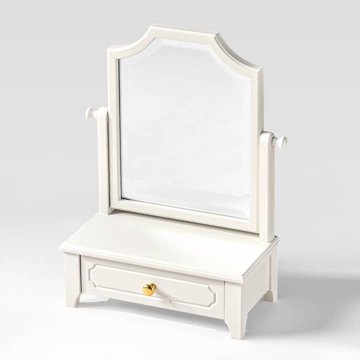 Arlo Belle LLC - Wholesale Jewelry Box/Organizer - Jewelry Box with Adjustable Mirror and Spacious Drawer2