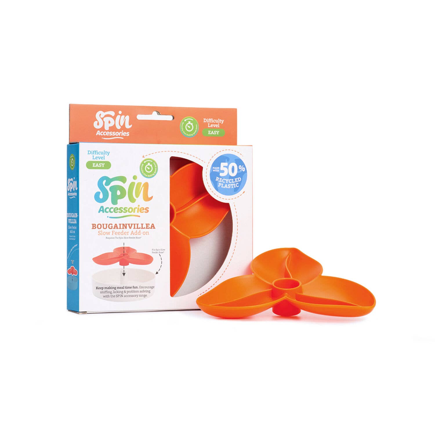 PetDreamHouse – wholesale Husdjursskål - Katt och hund – PetDreamHouse SPIN tillbehör 50 % PCR-ABS - Bougainvillea0