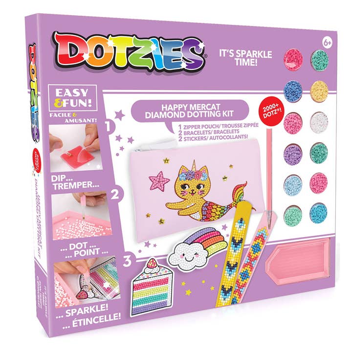 Diamond Dotz Mercat Acivity Set for wholesale by Toysmith