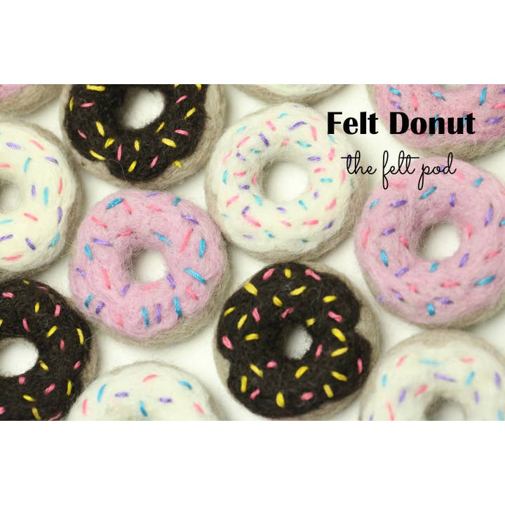 The Felt Pod - Wholesale Craft Supplies - Felt Donuts