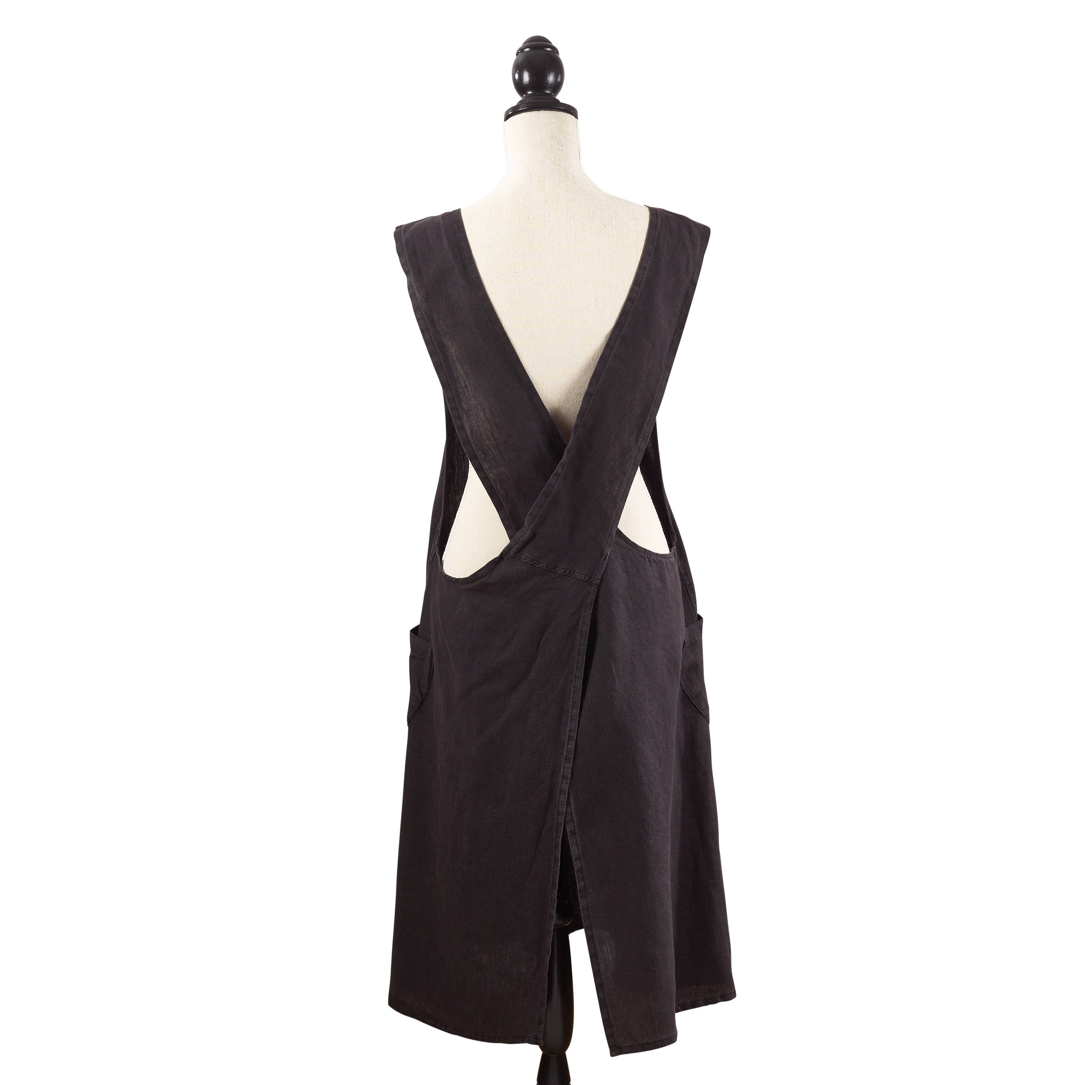 Saro Lifestyle – wholesale Apron – Criss Cross Back Apron - 28" x 35"4