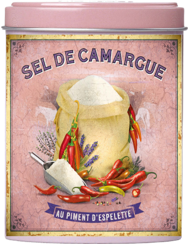 French Feast - Wholesale Salt & Pepper Mix - Esprit Provence · Fine salt from Camargue w/espelette pepper0