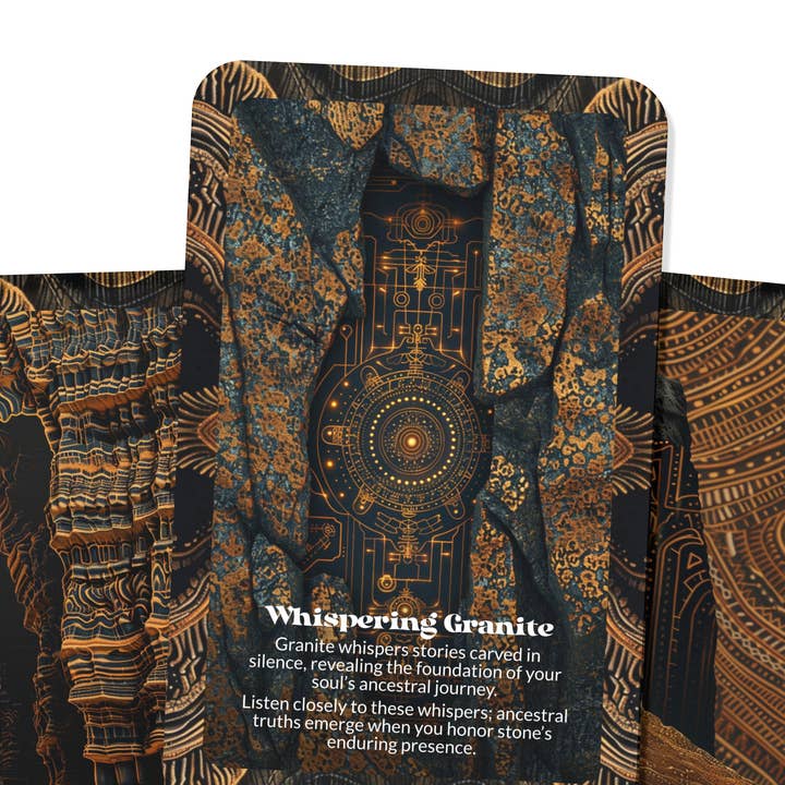 Ibiza Tarot USA - Wholesale Tarot Cards - Stone Memory Ancestral Earth Oracle Deck – 22 Cards3