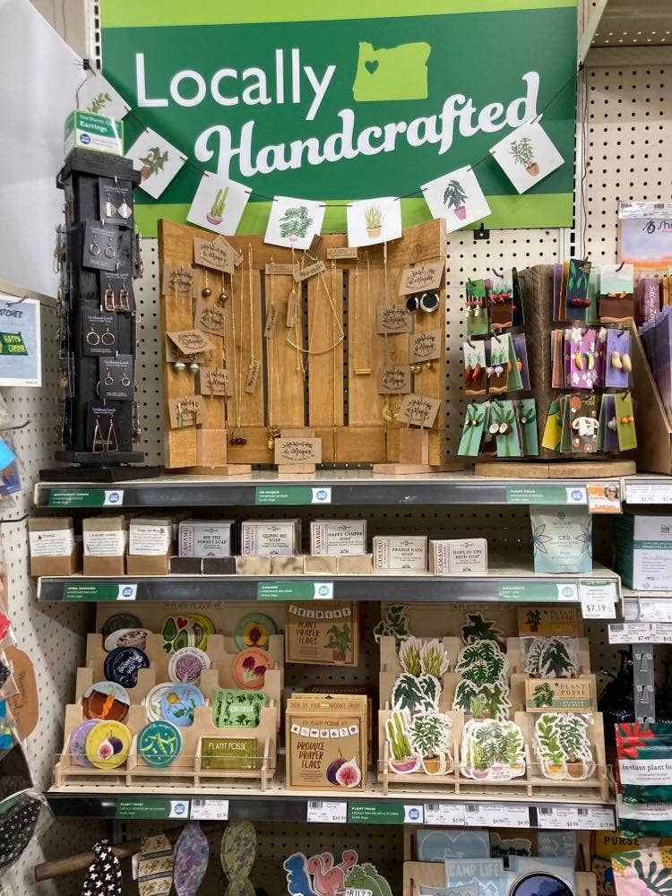 Plant Posse – wholesale Retailer display – Paper & novelty – Sticker Display4