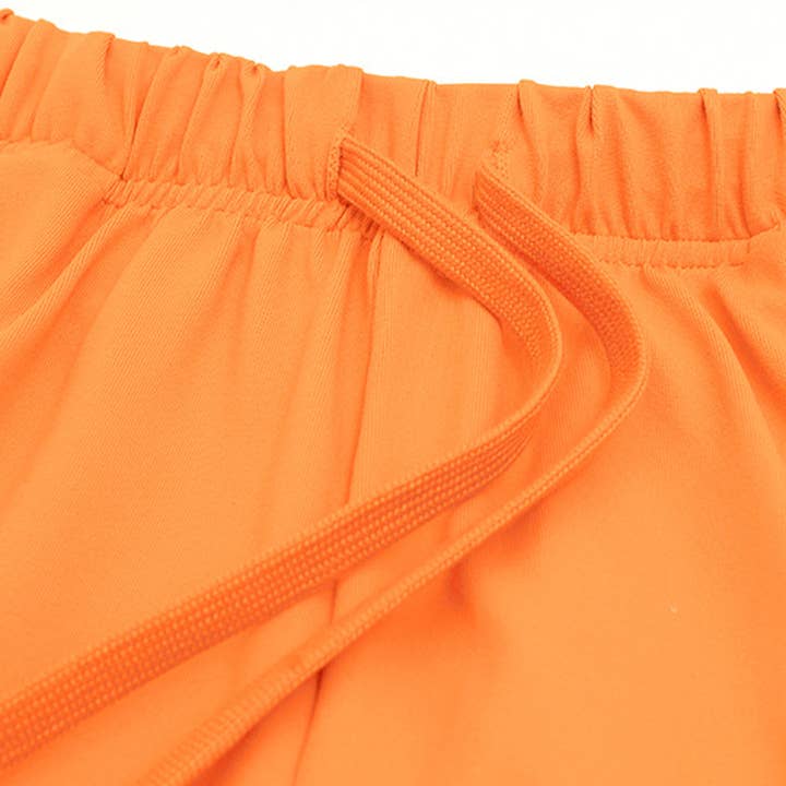 Sodalemon - Wholesale Athletic Shorts - Women's - Sport Fitness Drawstring Side Pocket Athletic Shorts4