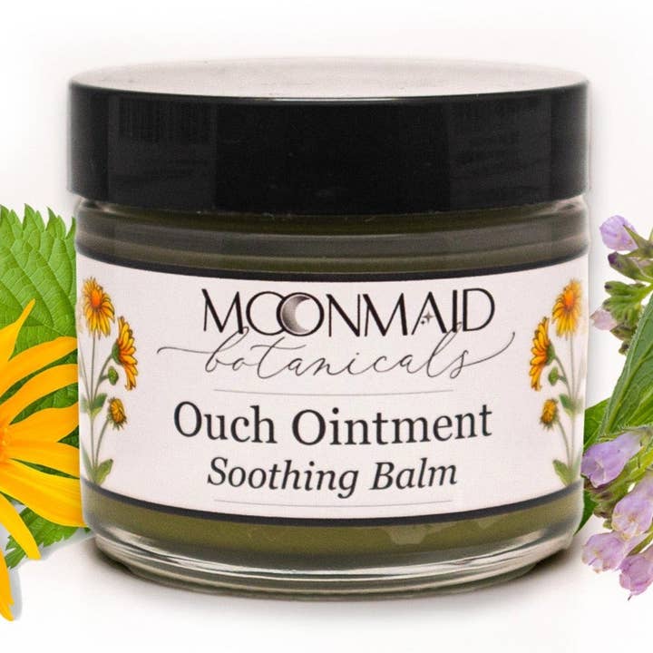 Ouch Ointment for wholesale by MoonMaid Botanical's