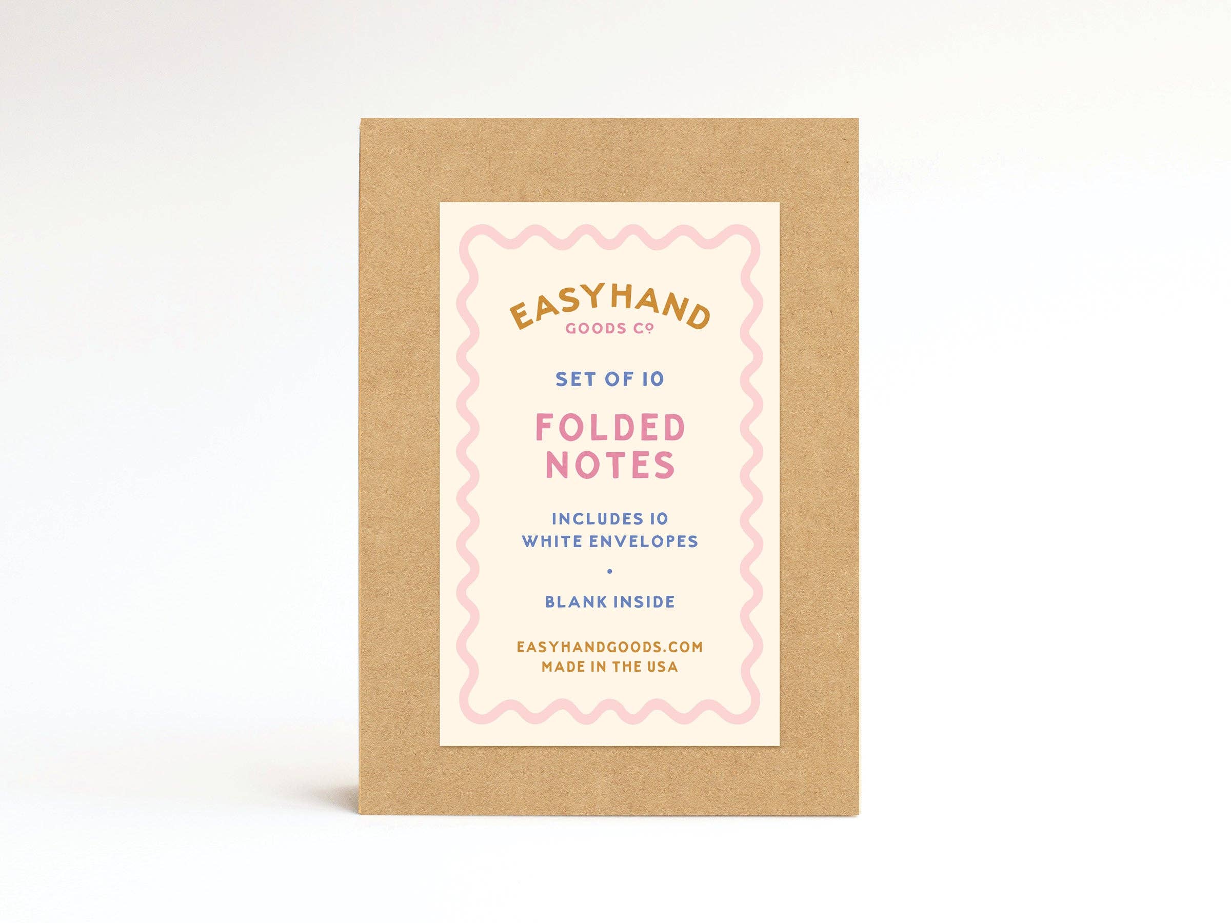 Easyhand Goods – formerly Onderkast - Wholesale Stationery/Notecard Set - You Sleigh, B*tch Folded Greeting Note Set2