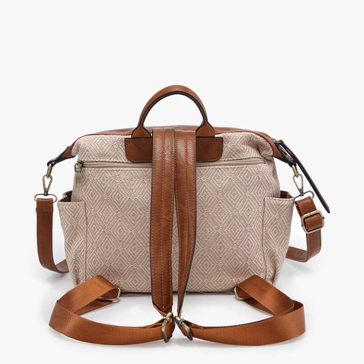 Jen & Co. - Wholesale Backpack - Women's - BP2075 Lexie Aztec Backpack/Satchel3