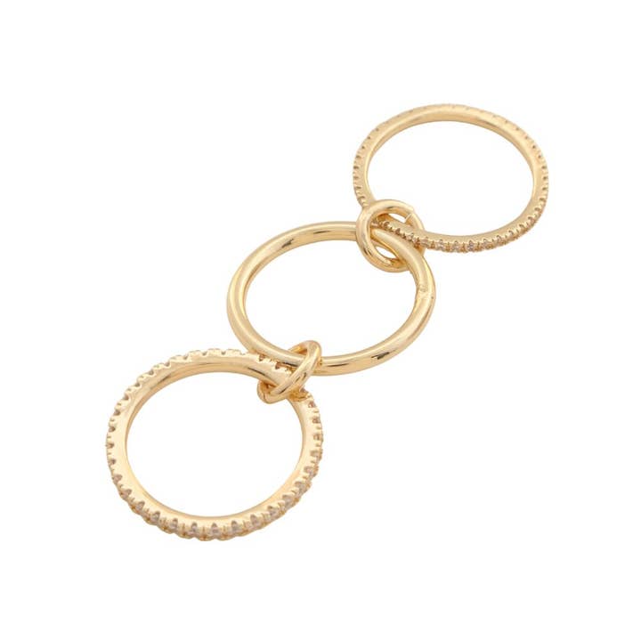 GDCRY RHINESTONE METAL RING, NRA 207 for wholesale on Faire1