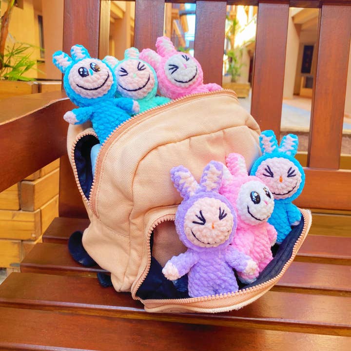 TOMOPOD LLC - Wholesale Christmas decoration - Crochet Funny Labubu, Amigurumi Bunny Doll, Cute Doll Gift3