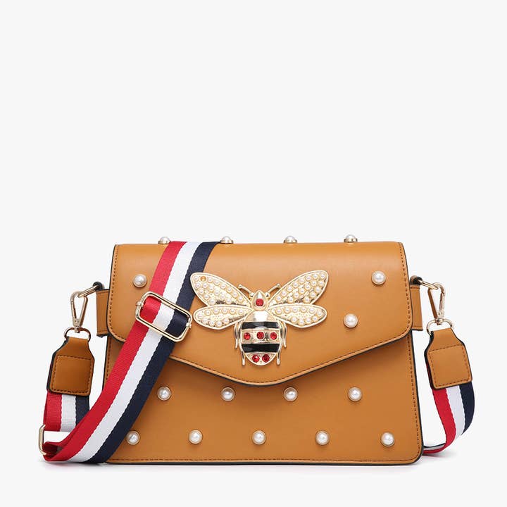 JNC RT (Jen & Co. Outlet) - Wholesale Crossbody Bag - Women's - PP2047 Jillian Jeweled Bee Crossbody1