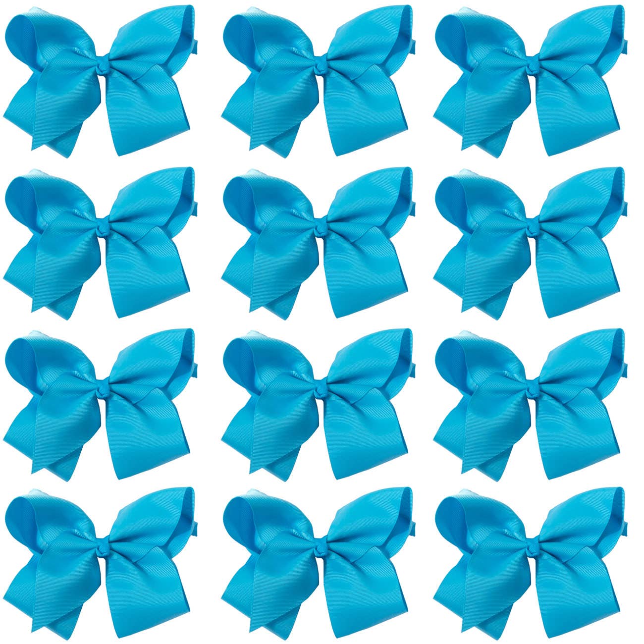 Hana - Wholesale Hair Bow - Kids - 8 Inch Hair Bow With Alligator Clip (12pc)17
