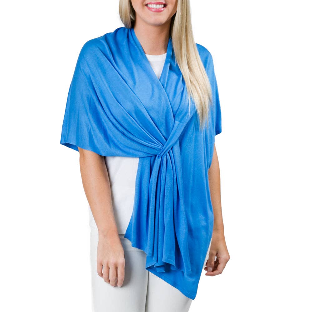 Top It Off - Wholesale Wrap - Women's - Kaylie Keyhole Wrap - One Size Chic Classic - Winter 20254