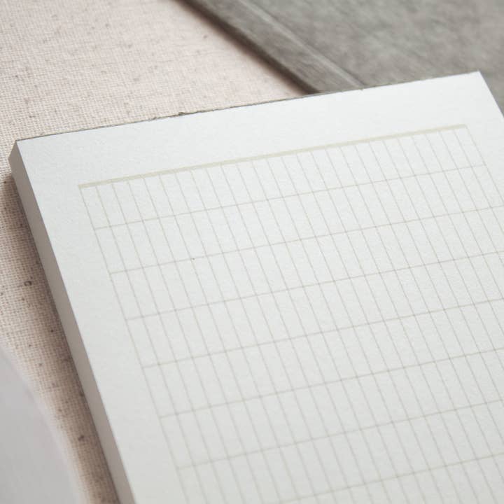 Utility House Design Co. - Wholesale Notepad - Grid Habit Tracker Notepad