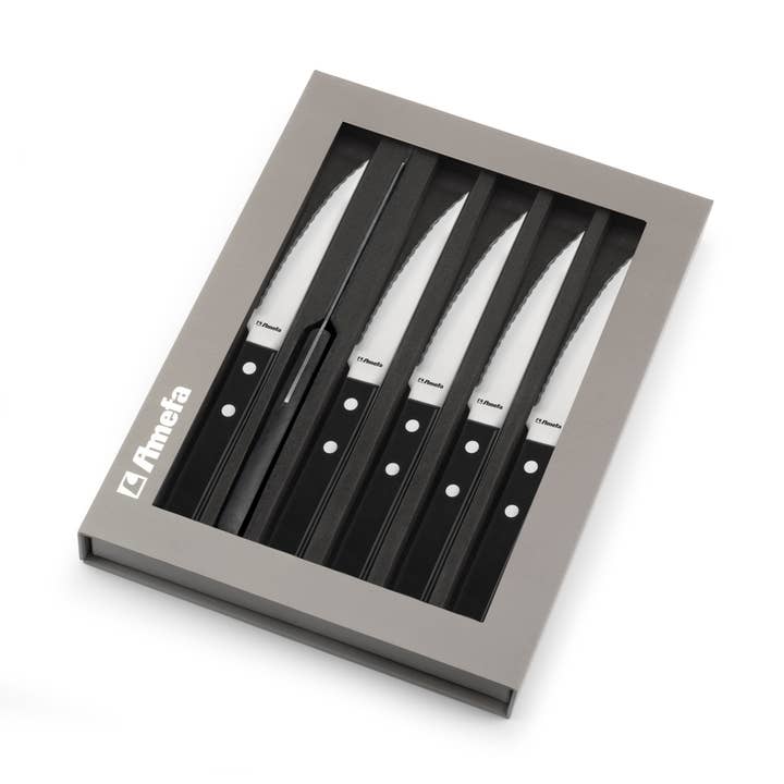 Amefa Couzon - Wholesale Knife Set - STEAK PIZZA Set of 6 steak knives - Amefa5
