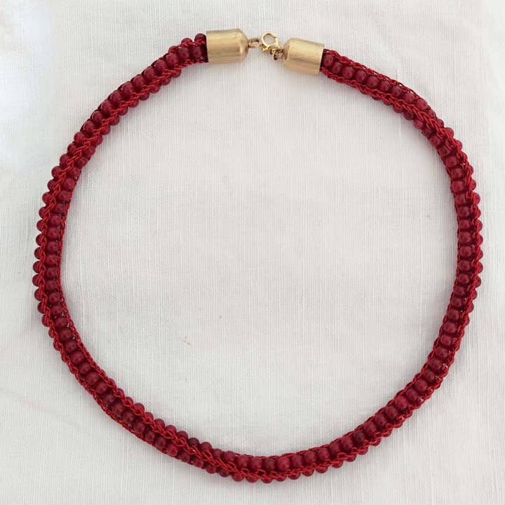 Rubellit Jade Halsband för wholesale av Ellemdi2019 di Daniele Turella