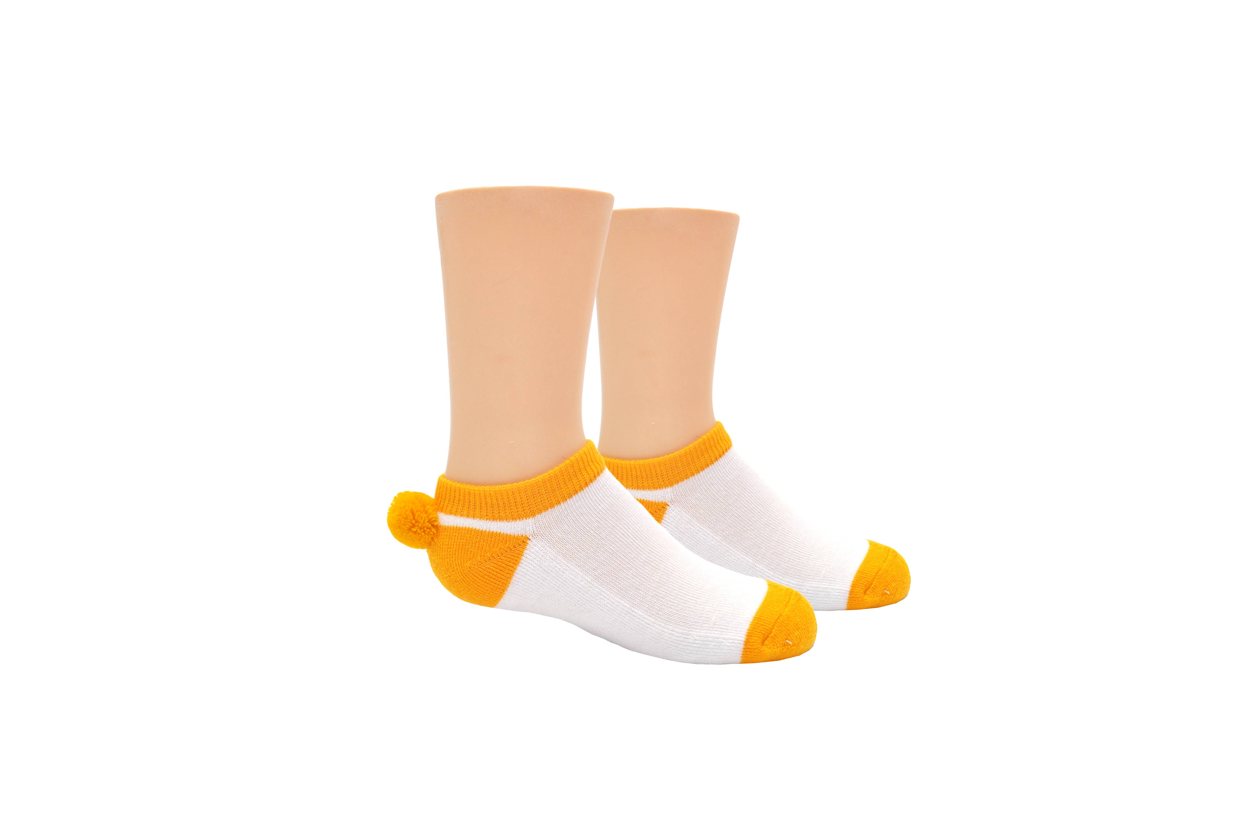 Everything Legwear - Wholesale Socks - Kids - Sock House Co. Athletic Pom Pom Lowcut Kids Socks1