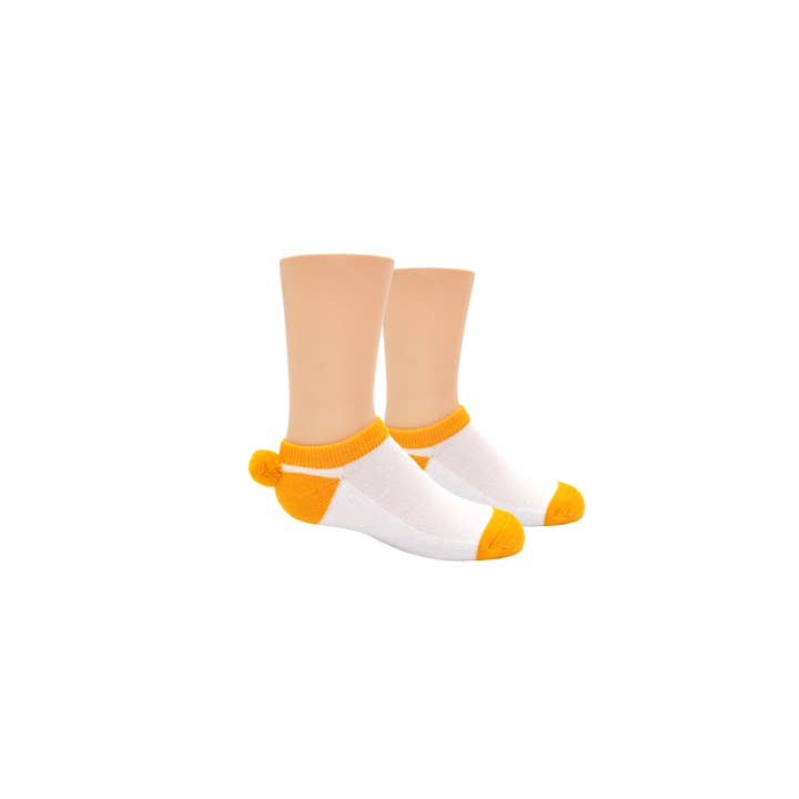 Everything Legwear - Wholesale Socks - Kids - Sock House Co. Athletic Pom Pom Lowcut Kids Socks1