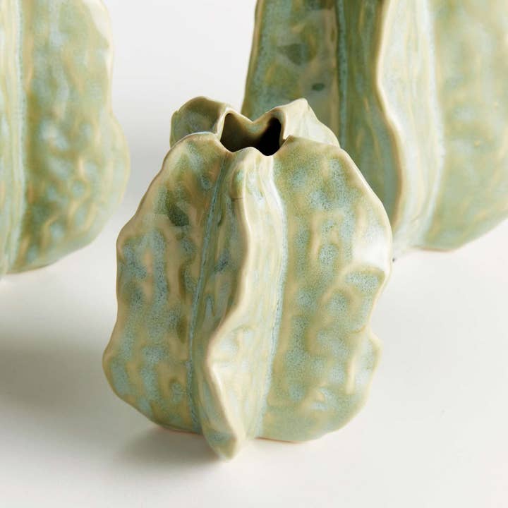 Napa Home & Garden - Wholesale Vaas - Bethany Bud Vazen, Set van 3 - Zeeschuim Keramische Decoratie2