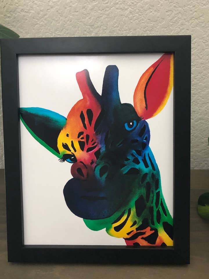 Girafe pour la vente par Theresa Haddow