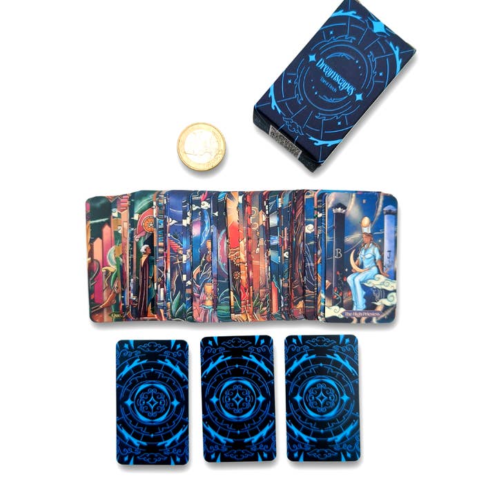 LA MUCI DESIGN - Wholesale Tarot Cards - Mini Tarot Deck – Pocket Size, Travel-Friendly Tarot Cards