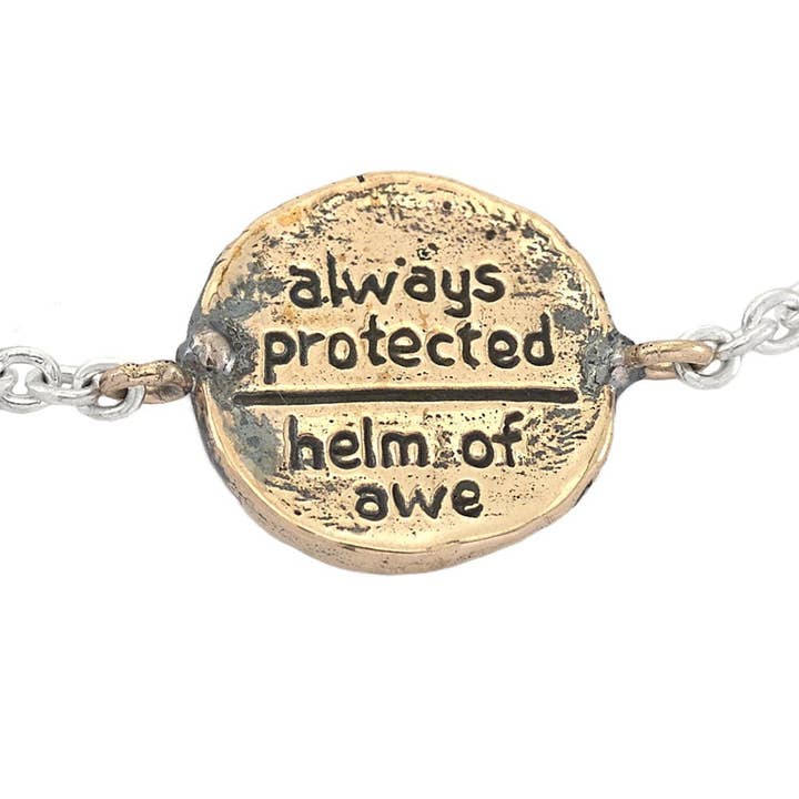 Jewelry Evolution - Wholesale Charm/Dangle Bracelet - Helm of Awe Protection Journey Talisman Bracelet2