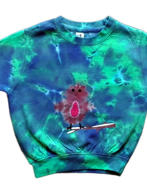 Sweatshirt Única de Natal com Tie Dye e Design de Pisco por atacado de VeEco Gifts