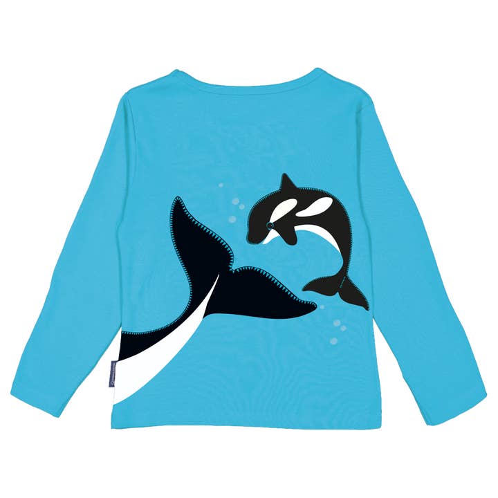 Coq En Pate - Vente T-shirt sérigraphié – enfant - T-shirt enfant manches longues coton bio - Orque