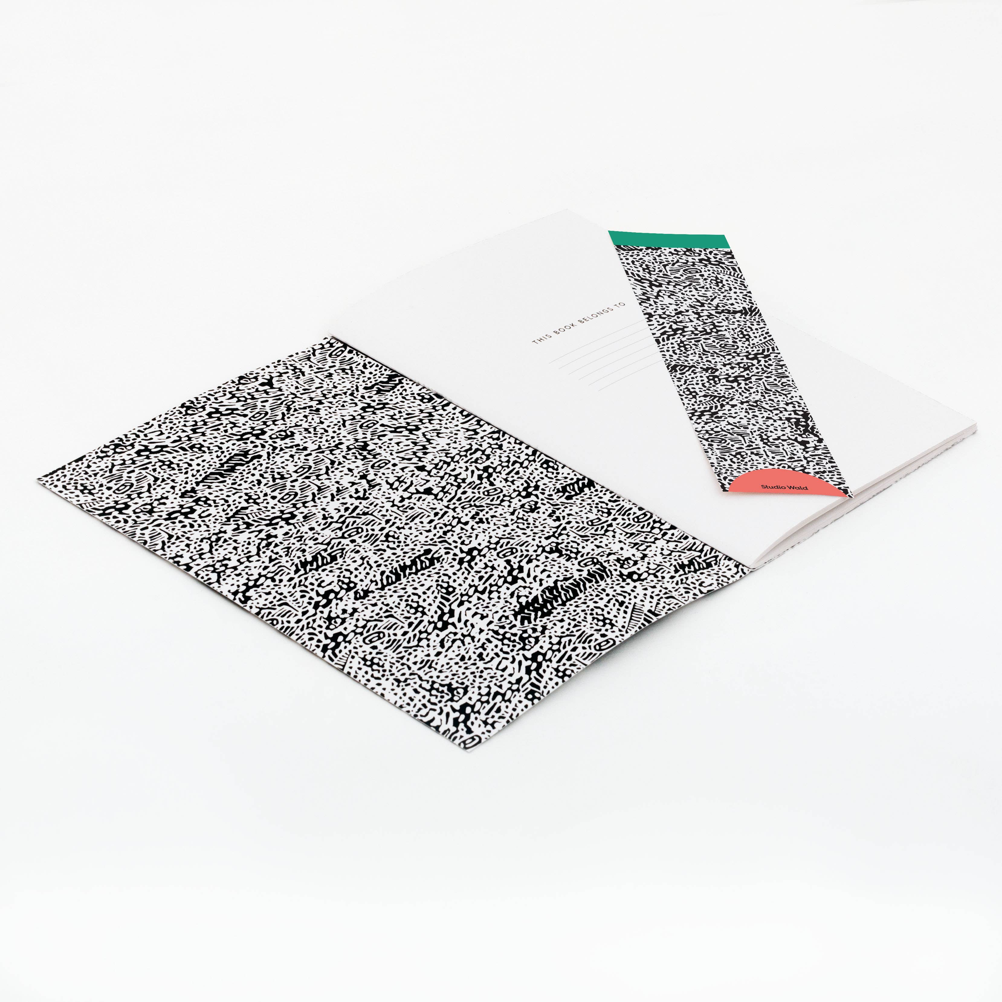 Studio Wald - UK Made - Wholesale Journal/Diary - Recipe Journal - Black & White2