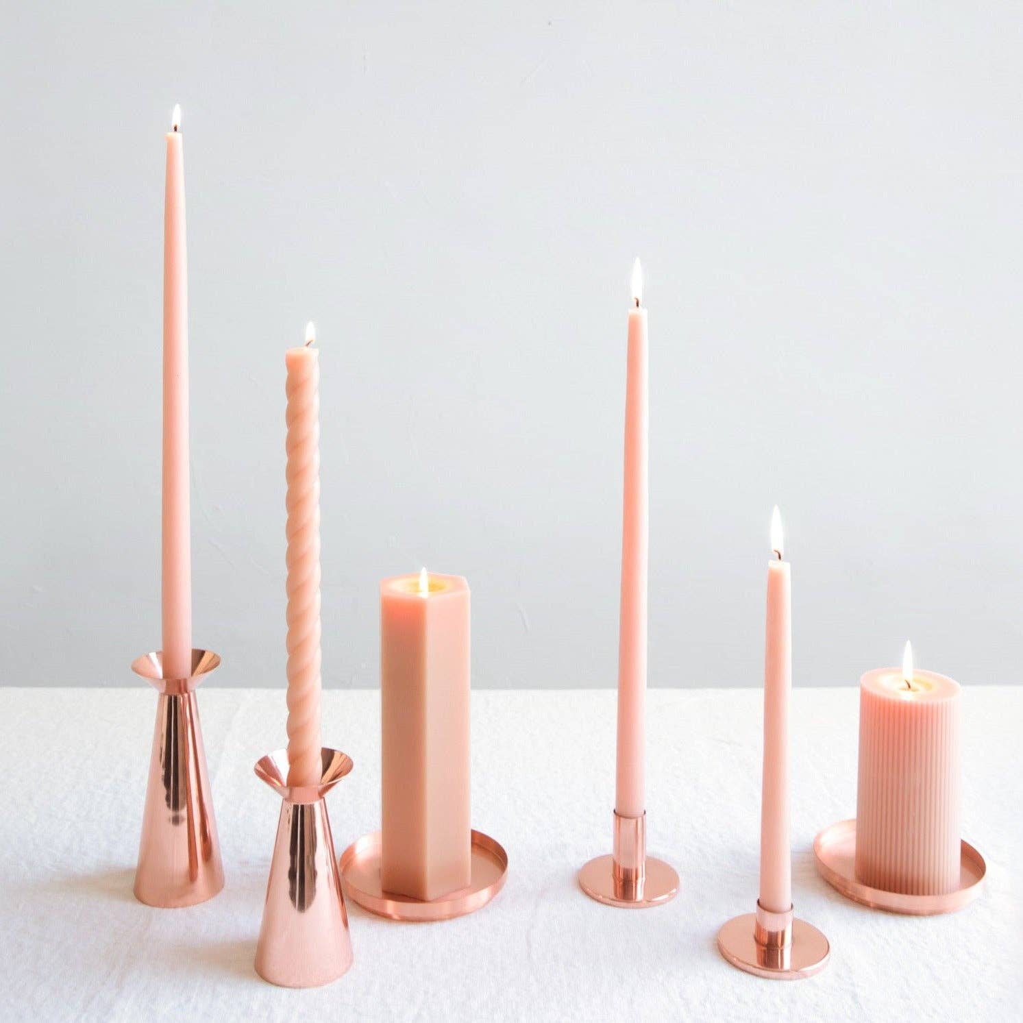 The Floral Society - Vente Bougies/bougeoirs coniques - Bougies coniques fantaisie de 18 pouces14