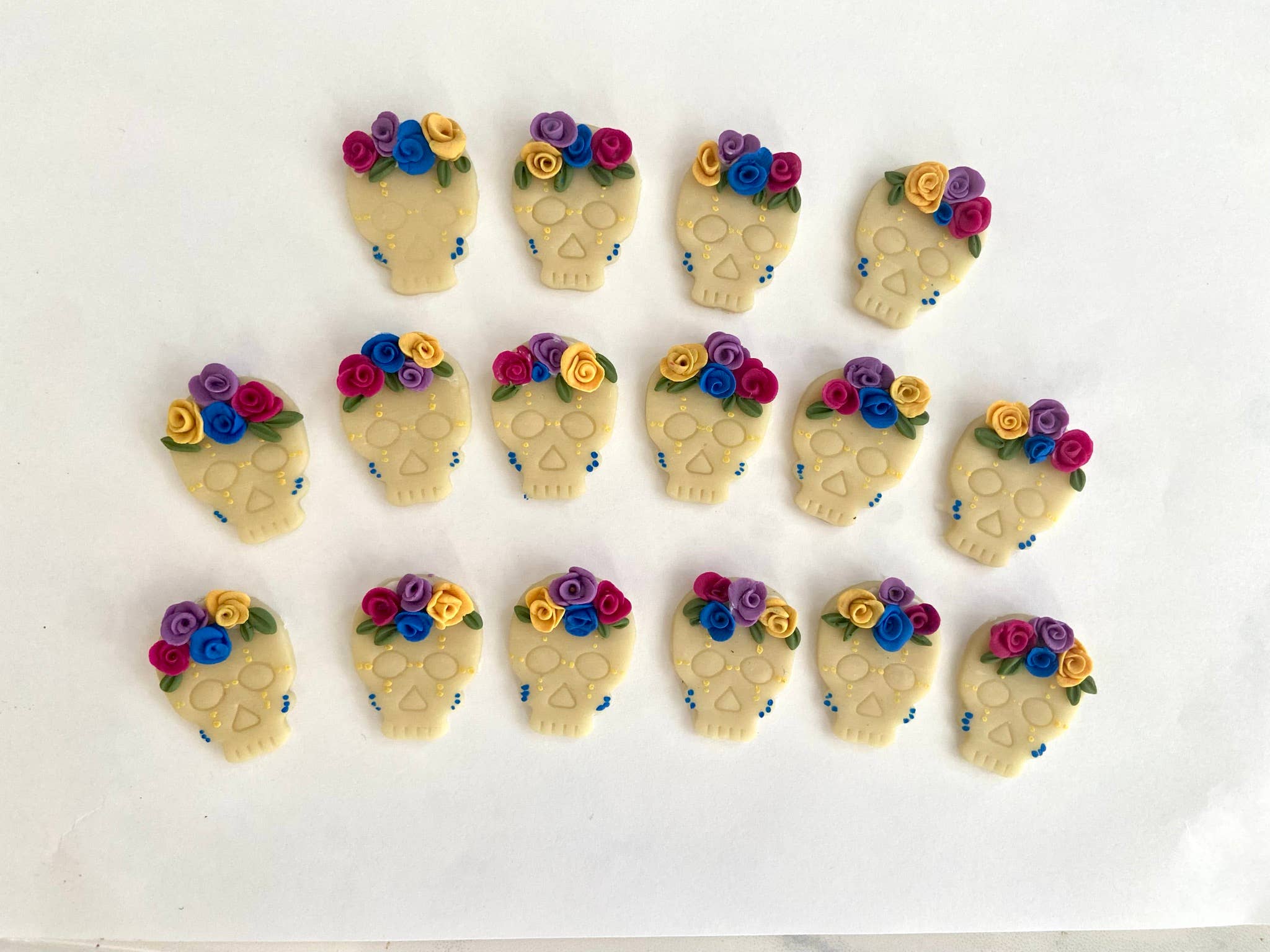 Everything Ky and I - Wholesale Dangle Earrings - Sugar skulls1