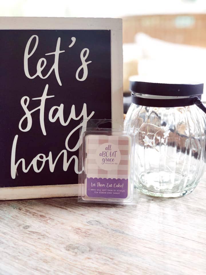All About Grace Candle Co. - Wholesale Jar/Filled Candle - Let them eat Cake2