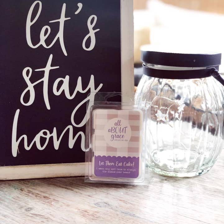 All About Grace Candle Co. - Wholesale Jar/Filled Candle - Let them eat Cake2