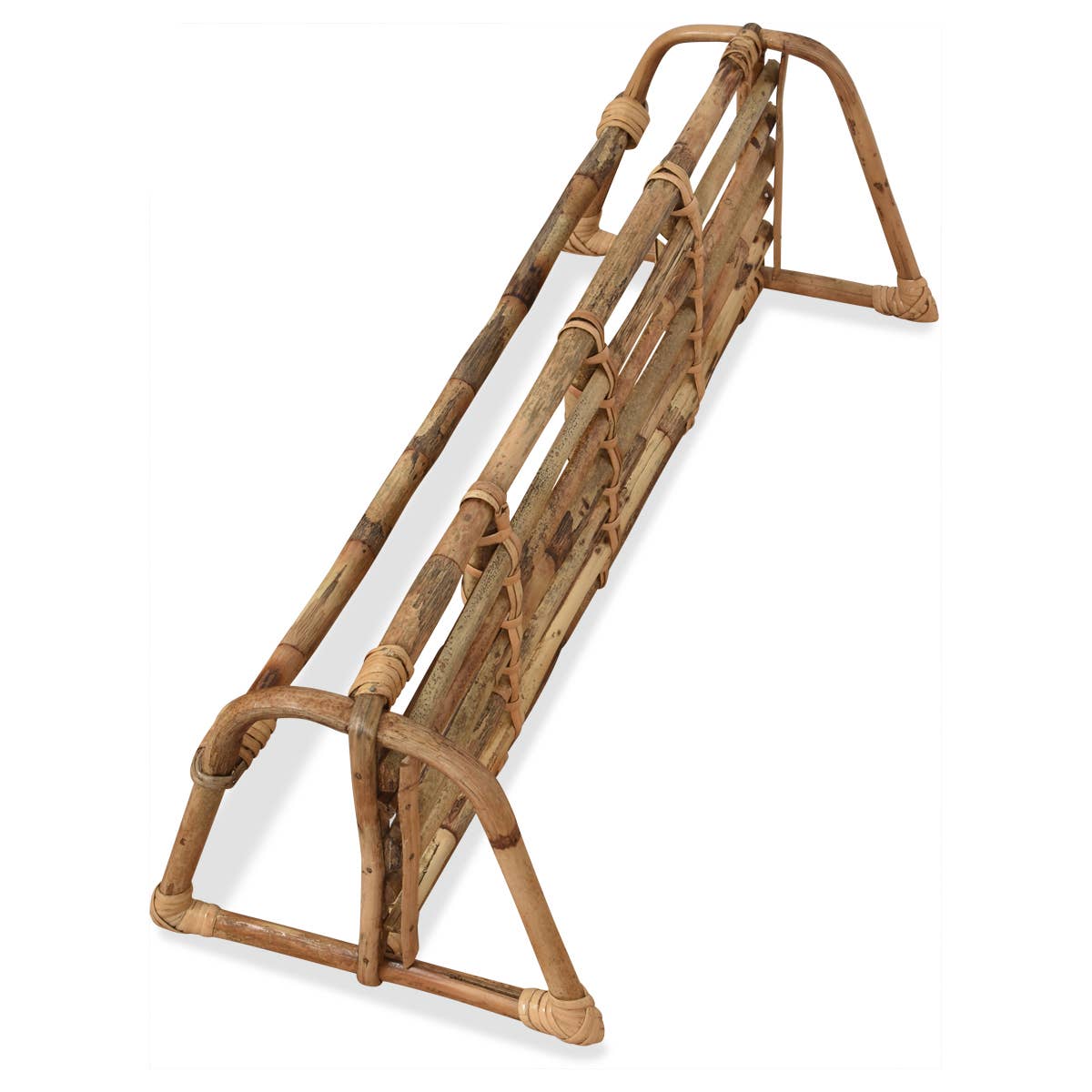 Natural Rattan shelf Leaf L55 D15 H20cm for wholesale on Faire1