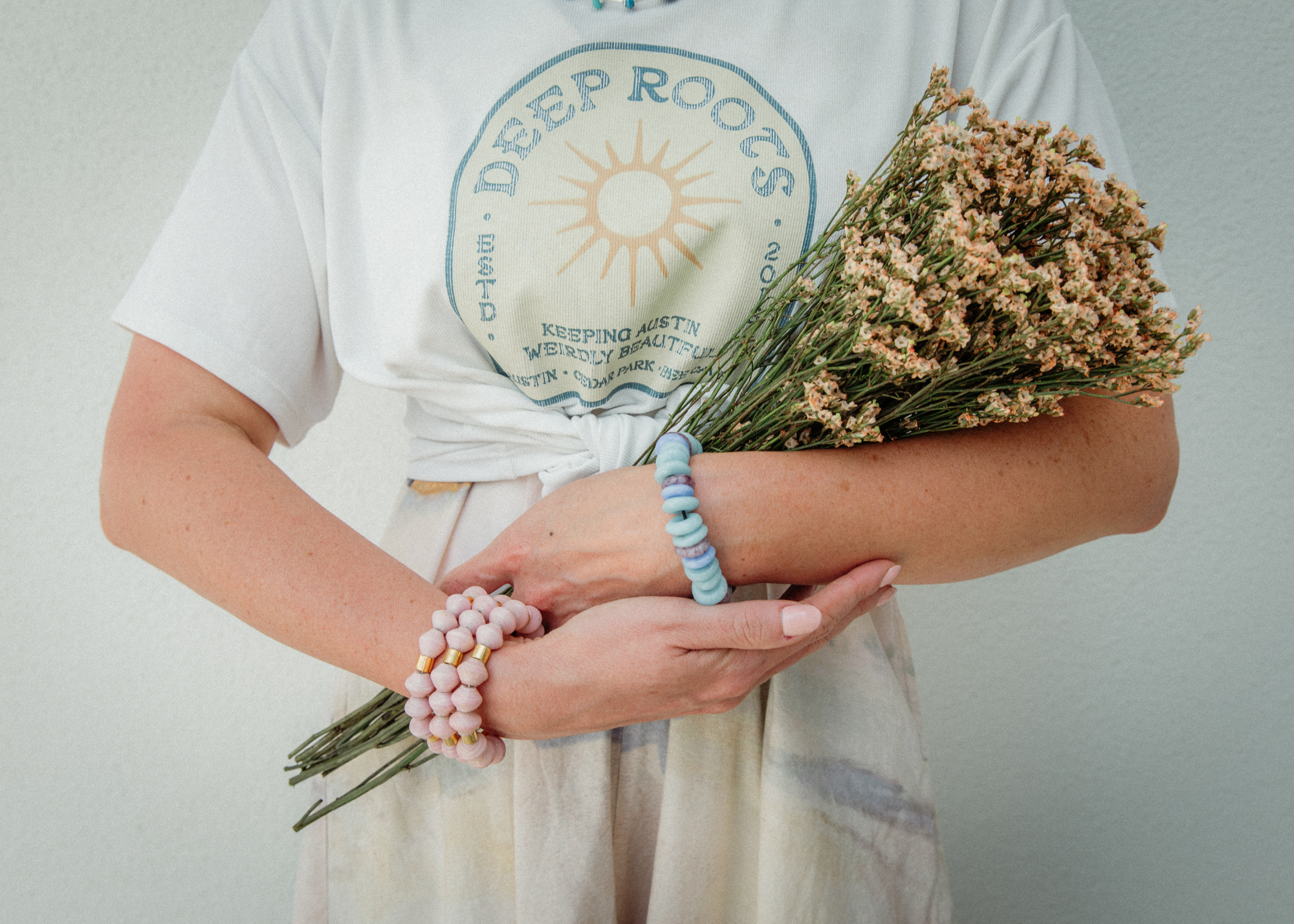 The Bead Project by TWOPU - Wholesale Beaded Bracelet - Chunky Glass Bracelet 7