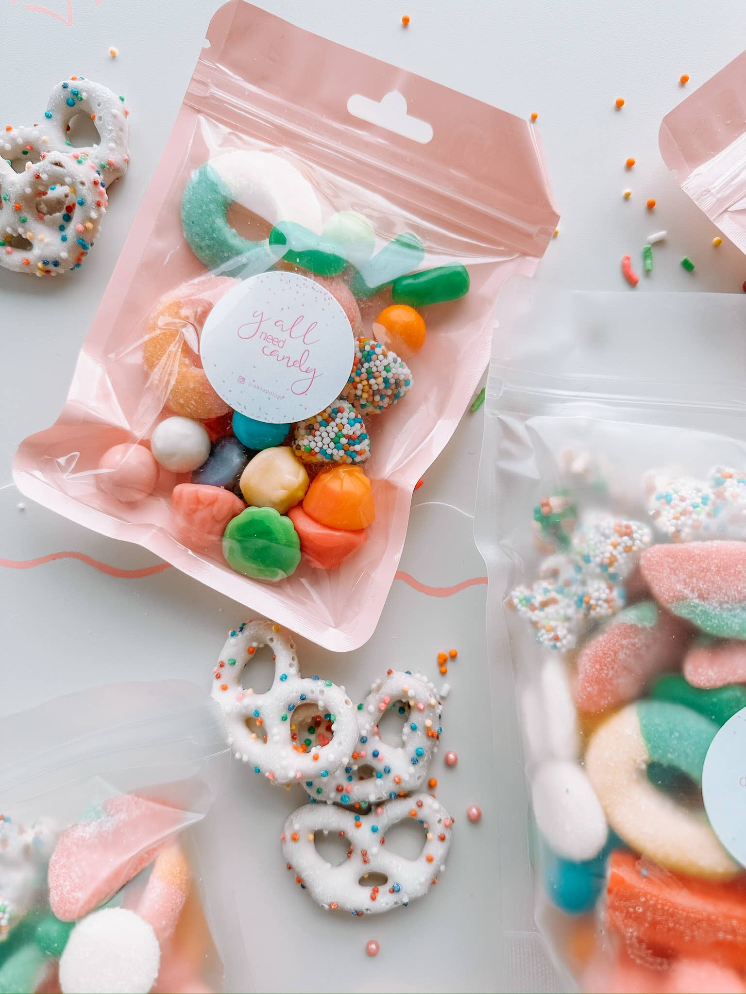 Candy by J.Co - Wholesale Gummy - Pastel Party Packs {candy zipper pouch}13