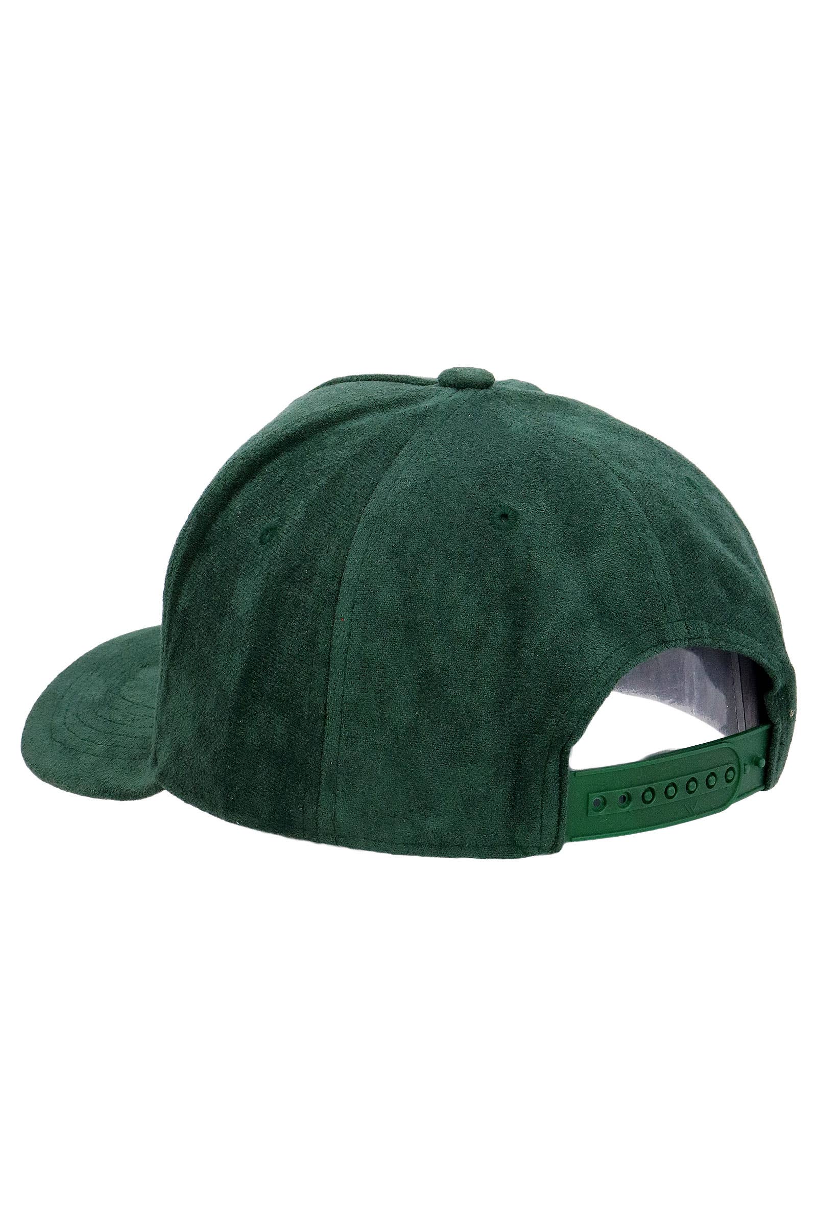 Cap Zone - Vente Casquette de baseball – unisexe - Casquette de baseball cinq panneaux en suédine vegan premium7
