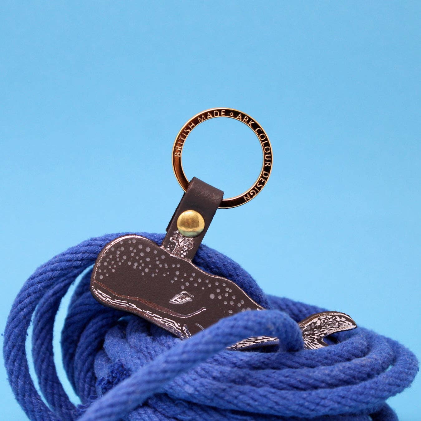 Ark Colour Design - Wholesale Keychain - Unisex - Humpback Whale Key Fob0