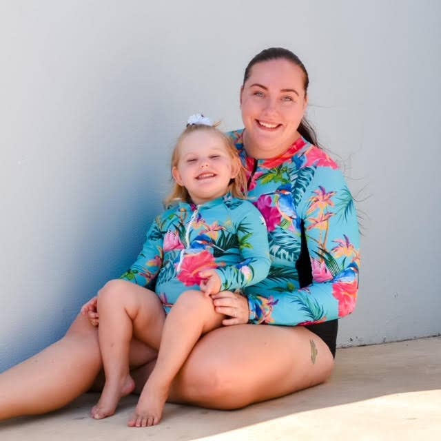 Tribe Tropical - Wholesale One Piece Swimsuit - Women's - Womens Long Sleeve Swimsuit - 'Kingfisher Cove'1