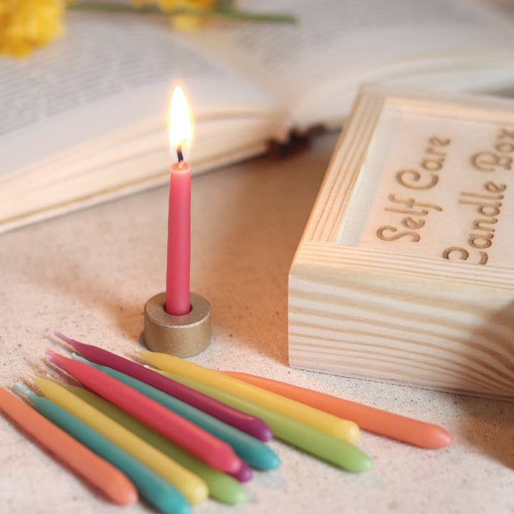 Five Bees Yard - Wholesale Tapered Candle/Candlestick - Gift for her,Gift for mum,Anniversary gift,Meditation gift2