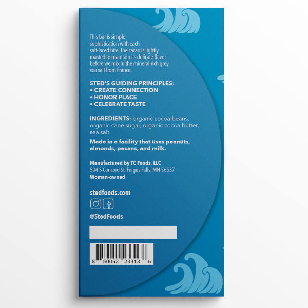 Sted Foods – wholesale Chokladkaka – Mini chokladkaka med franskt grått havssalt2