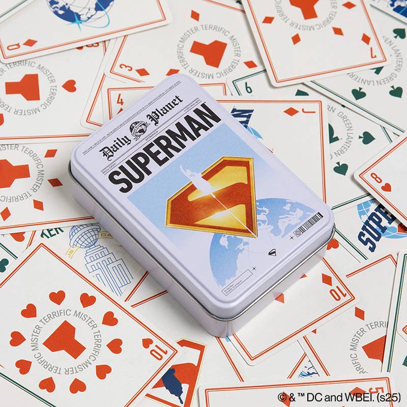 Paladone UK – wholesale Playing cards – Superman Playing Cards in a Tin