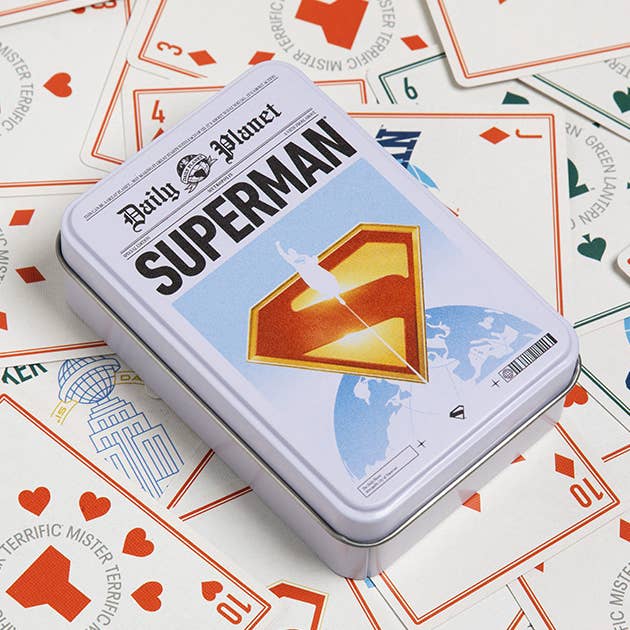 Superman Playing Cards in a Tin and other Purchase wholesale plastic playing cards. Free returns & net 60 terms on Faire trending on Faire.