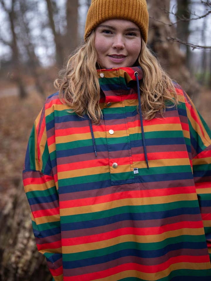 Danefae København - Wholesale Poncho – Women's - Danedream Drops Rain Poncho Stormrider1