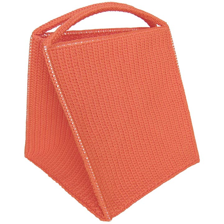 Orange laundry basket for wholesale by Laroom