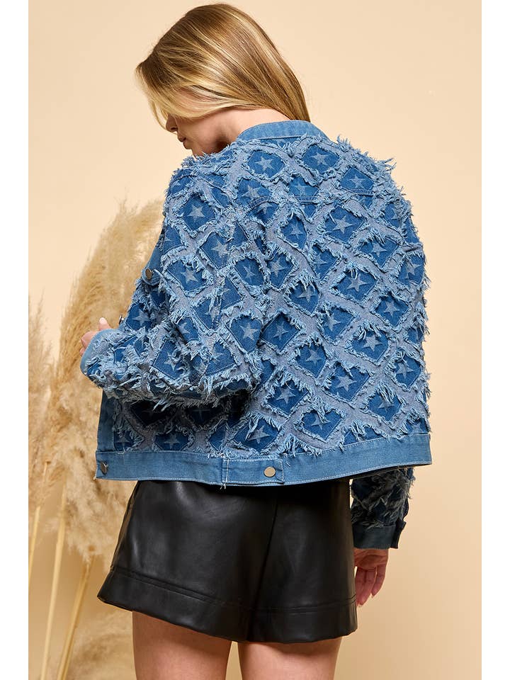 Denim Chaqueta vaquera estrella de venta al por mayor en Faire8
