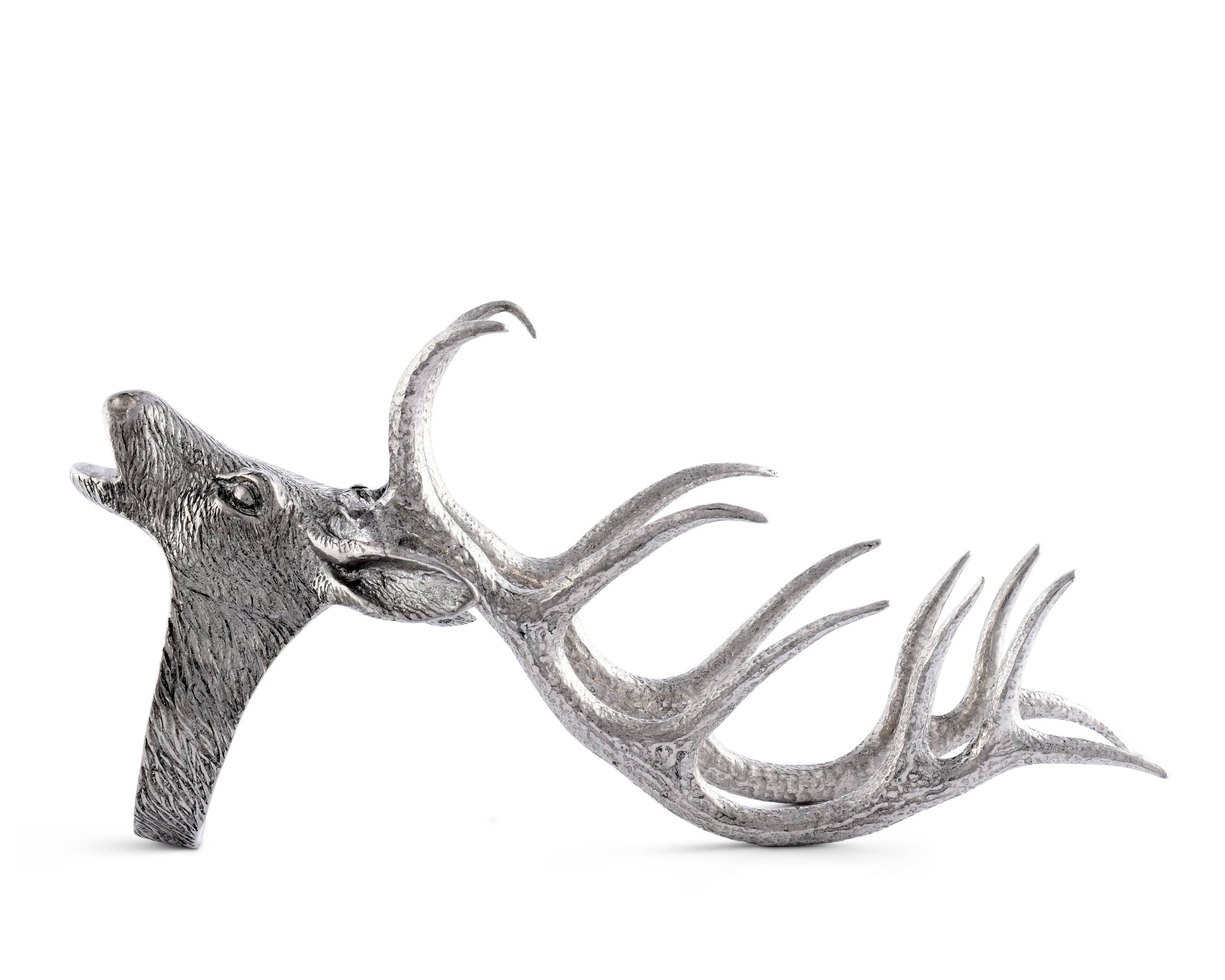 Vagabond House - Wholesale Napkin Ring - Elk Head Napkin Ring2