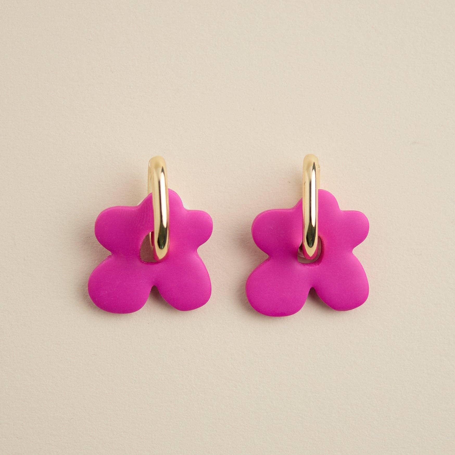 LYHO - Wholesale Hoop Earrings - Golnar Earrings | Handmade clay jewelry | LYHO10