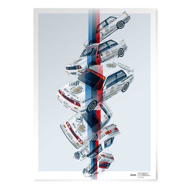 M Colours in the DTM 1987/1992 for wholesale by Ricardo Fine Car Artwork