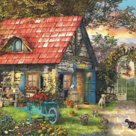 Home Sweet Home 1000-teiliges Puzzlespiel für den Großhandel von Wuundentoy